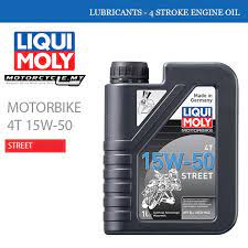 Liqui moly always offers practical tips, services and products that make your life easier. Liqui Moly 4t Engine Oil Racing Engine Oil 15w 50 Street 100 Original Liqui Moly Shopee Malaysia