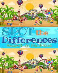 Crossword puzzles are for everyone. Spot The Differences Search Find Fun Spot 8 12 Differences Puzzle Book For Kids Picture Puzzle Daily Life Theme Children Activities Book For Kids Aged 6 8 Boys And Girls Activity Learning House