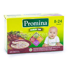 Promina puffs merupakan mpasi jenis snack untuk bayi 8 bulan ke atas . Jual Promina Chicken Liver Steamed Porridge For 8 24 Months Baby Di Hero Happyfresh