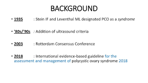 The rotterdam criteria require any two of the following three conditions for diagnosis: Polycystic Ovarian Syndrome Pcos Ppt Download