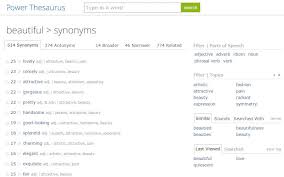 Synonyms for beauty in free thesaurus. Power Thesaurus Pro Latest Version For Android Download Apk
