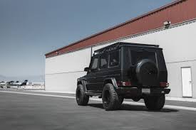 Off Road Mods And Rotiform Wheels On Black Mercedes G Wagon Mercedes G Wagon G Wagon Mercedes G