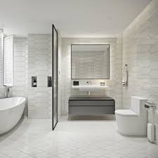 These tiles have white marble patterns made of modern ceramic materials. Dolomite Contemporary Bathroom Ideas Houzz