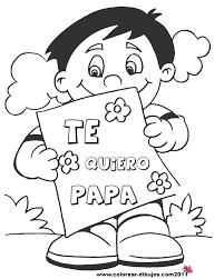 Celebra el día del padre regalándole a papá un dibujo muy especial. Dibujos Del Dia Del Padre Para Colorear Manualidades