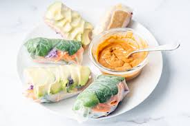 See my recipe below!always a popular favourite at our new restaurant: Easy Vegan Summer Rolls With Peanut Sauce Healthygirl Kitchen