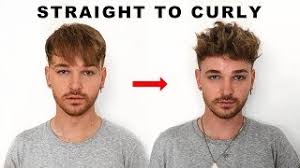 If you want to use hair products to get your hair curly, the best way to. How To Get Curly Hair Fast Easy Straight To Curly Mens Hair Imdrewscott Youtube