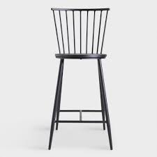 Black Steel Neal Counter Stool Black Counter Stools Counter Stools Stool