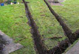 Forme ma fondation avec delta ms sous le niveau 0 pose de geotextile au sol avec caillous roulé de 25cm d'epaisseur, pose du drain avec les pentes vers le puissard, cailloux roulé 25cm, géotextil, gravier 6/10 jusqu'au niveau zero. Comment Drainer Un Terrain Humide Le Roi De La Bricole