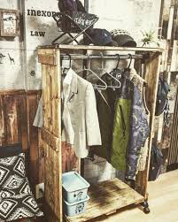 市販のハンガーラックをリメイク 収納 アイデア ハンガー ラック