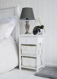 Although your bed side tables don't need to perfectly match the rest of your bedroom furniture, they should be a part of the same design family. Fantastic Bedroom Furniture Ideas Take A Look At Our Article For A Whole Lot More Suggestions White Bedside Table Bedside Table Decor Bedside Table Design