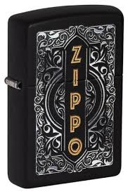 Genuine zippo windproof lighter with distinctive zippo click all metal construction; Authentic Zippo Lighters Zippo Usa