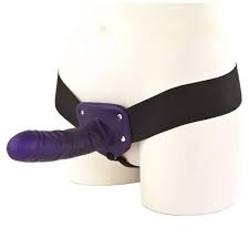 Adam & Eve 6 Hollow Strap-On G-spot Dildo wHarness for Unisex