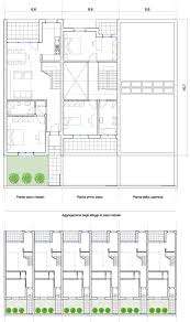 Case Con Tipologia A Schiera Architettura Moderna Architettura Casa A Schiera