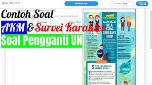 Maybe you would like to learn more about one of these? Soal Akm Asesmen Kompetensi Minimum Dan Survei Karakter Pengganti Soal Un Youtube