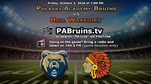 Never miss a story or breaking news alert! Football Pulaski Academy At Hall Youtube