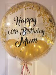 When you purchase you can choose the color option or choose mixed to receive both colors. Personalised 60th Birthday Balloon 50th Birthday Gold Confetti Balloon 40th Custom Balloon Inflated Balloon 30th Birthday Balloon For Mum 60th Birthday Balloons Birthday Balloons Custom Balloons