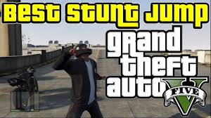 Begin this jump while in a fast vehicle at the starting position indicated on the map. Gta 5 Best Stunt Jump Spot In The Game Youtube