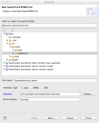 You want to log messages to the underlying logging mechanism, use camel's log: Service Implementations Switchyard