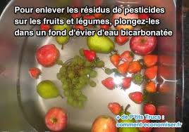 Comment Enlever Les Pesticides Des Fruits Et Legumes Facilement Fruits Et Legumes Idees Alimentation Trucs Et Astuces Cuisine