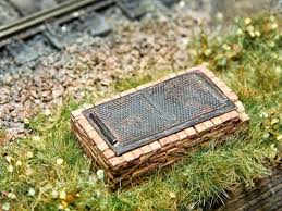 Die Merziener Privatbahn Ag Bb Der Alte Gemauerte Kanalschacht Auf Dem Westentasc Modeltrains Modellbahn Modellbahnanlage Modelleisenbahn
