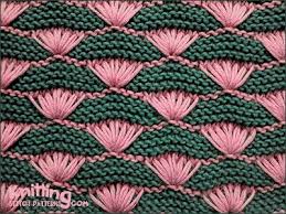 Check spelling or type a new query. Shells On Garter Stitch Background Knitting Stitch Patterns