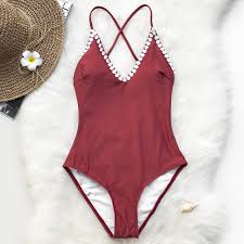 Us 16 98 Cupshe Heartbeat Song Lace One Piece Swimsuit Women Summer One Piece Swimsuit Ladies Beach Bathing Suit Swimwear In Body Suits From Sports