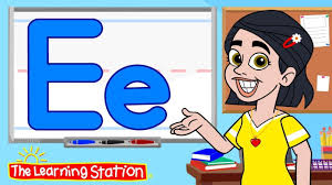 The Letter E Song Learn The Alphabet Let S Learn The Letters Kids Learning Stations Fun Classroom Activities Kids Songs
