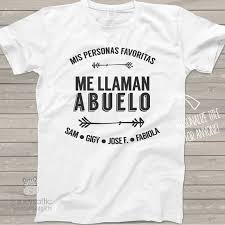 ⏩ mi papá es la persona más generosa, servicial y con el corazón más grande que conozco. Abuelo Shirt Mis Personas Favoritas Me Llaman Abuelo Tshirt Etsy Dad To Be Shirts T Shirt Grandpa Shirt