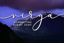 Buy french script font from monotype on fonts.com. Virga Connecting Script Font 10766 Calligraphy Font Bundles