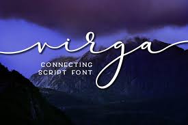 It is perfect for branding, wedding. Virga Connecting Script Font 10766 Calligraphy Font Bundles