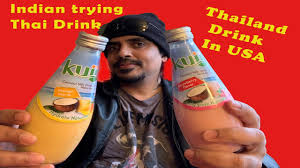 Add almond milk and natural flavorings, and. Indian Trying Thai Drink For The First Time Kuii Review Food Vlog Kuii Coconut Milk Drink Youtube