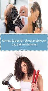 yanmis saclar icin bakim maskeleri sac dogal sac bakimi sac bakimi