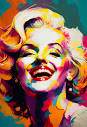 Wall Art Print | Marilyn Pop art style | Abposters.com