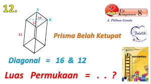 Berikut rumus jajar genjang yang dijelaskan, a = sisi … Luas Permukaan Prisma Belah Ketupat Buku Paket Matematika Bse 8 Smp Revisi 2017 Uji Kompetensi 8 Youtube