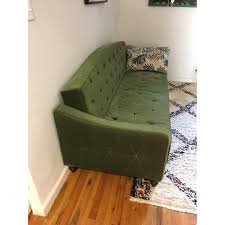 You will want to look for certain details to identify an authentic antique sofa. Novogratz Vintage Tufted Sleeper Sofa In Green Velour Aptdeco