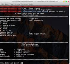 Check spelling or type a new query. Perhitungan Gaji Karyawan Dengan Python Tugas Xi Rpl Terbaru