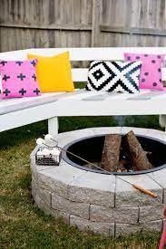 When constructing a firepit, always remember that you are dealing with fire. Make Your Own Fire Pit In 4 Easy Steps A Beautiful Mess