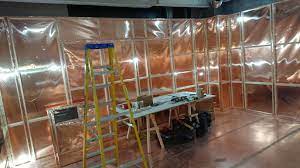 A smart meter faraday cage is the best way to protect your home from the radiation it emits. A Modern Day Faraday Cage Behind The Walls In A New Mri Room Under Construction In Manchester Uk Electricians