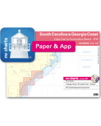 Nv Charts Reg 6 2 South Carolina Georgia Coast Cape Fear To Fernandina Beach Icw