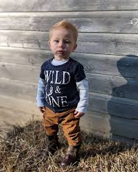 Birthday Dress For 1 Year Old Boy Wild One Birthday Boys Birthday Outfits Boys First Birthday Shirt First Birthday Shirts