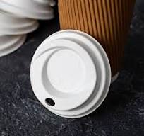 Marine Degradable Sugarcane Bagasse Coffee Cup Sipper Dome ...