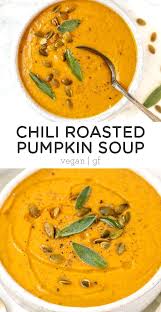 Creamy Roasted Pumpkin Soup Vegan Gluten Free Simply Quinoa Recipe Vegan Pumpkin Soup Pumpkin Soup Pumpkin Recipes Dinner