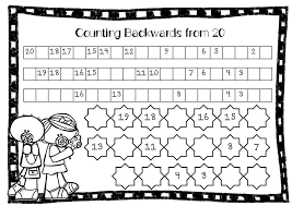 Free Worksheet Counting Backwards From 20 A Simple Fill In The Gaps Printable This Is Included In The Free Count Free Math Lessons 1st Grade Math Free Math