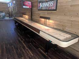 When you buy through links on our site, we may earn an affiliate. 16 Classic Coin Op Shuffleboard Table