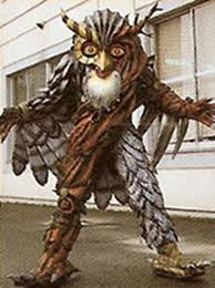 Hoothead Japanese Monster Kaiju Design Creepy Monster