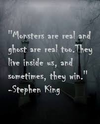 Pin By Aj Massengale Martin On All Hallows Eve Quote Posters Stephen King Quotes Scary Quotes