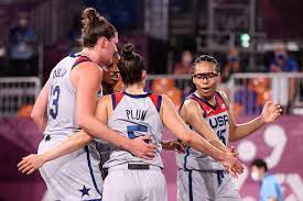 Olympic women's basketball team features five former uconn players, two from notre dame and one from each of baylor, duke, lsu, south carolina and texas. Z7wdzhy9rk0bgm