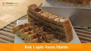 .ikut sukatan cawan (senang, cepat dan sedap) | lain orang lain citarasa dan bagi daku dan suami kami lebih prefer kek yang lembap daripada jenis kek bagaimana nak buat kek coklat kukus lembap dengan cepat? Kek Lapis Asam Manis Try Masak Icookasia Resepi Ramadan Hari Raya Youtube