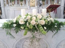 Petals Floral Design Cork Irl Www Petalsfloral Ie White Flower Arrangements Church Flower Arrangements Church Wedding Flowers