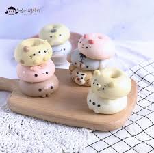instagram 上的毛躁小姐樂手作𝙼𝚒𝚜𝚜𝙿𝚊𝚏𝚏𝚒 疊疊樂玩上癮了立馬加做一組維尼款 好喜歡屹耳呀 轉圈圈 造型饅頭 收涎饅頭